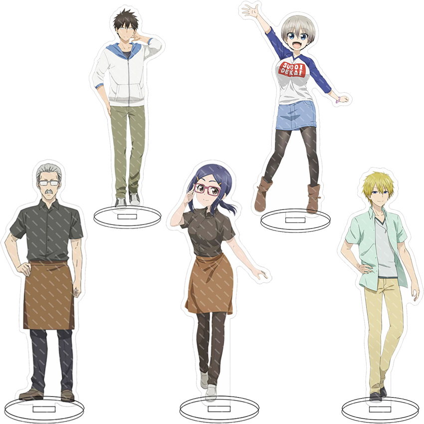 Figma Stand Set - 16CM Anime Akrilik Standı Uzaki-chan Eğlenceye