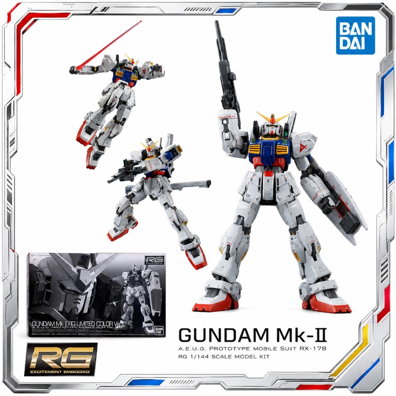 Bandai Model Gundam Rg - Bandai Orijinal RG 1/144 RX178 Gundam
