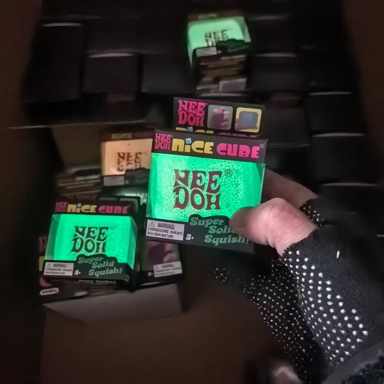 Fidget Cube Original - NEEDOH Karanlıkta Parlayan Maltose Buz Küpü