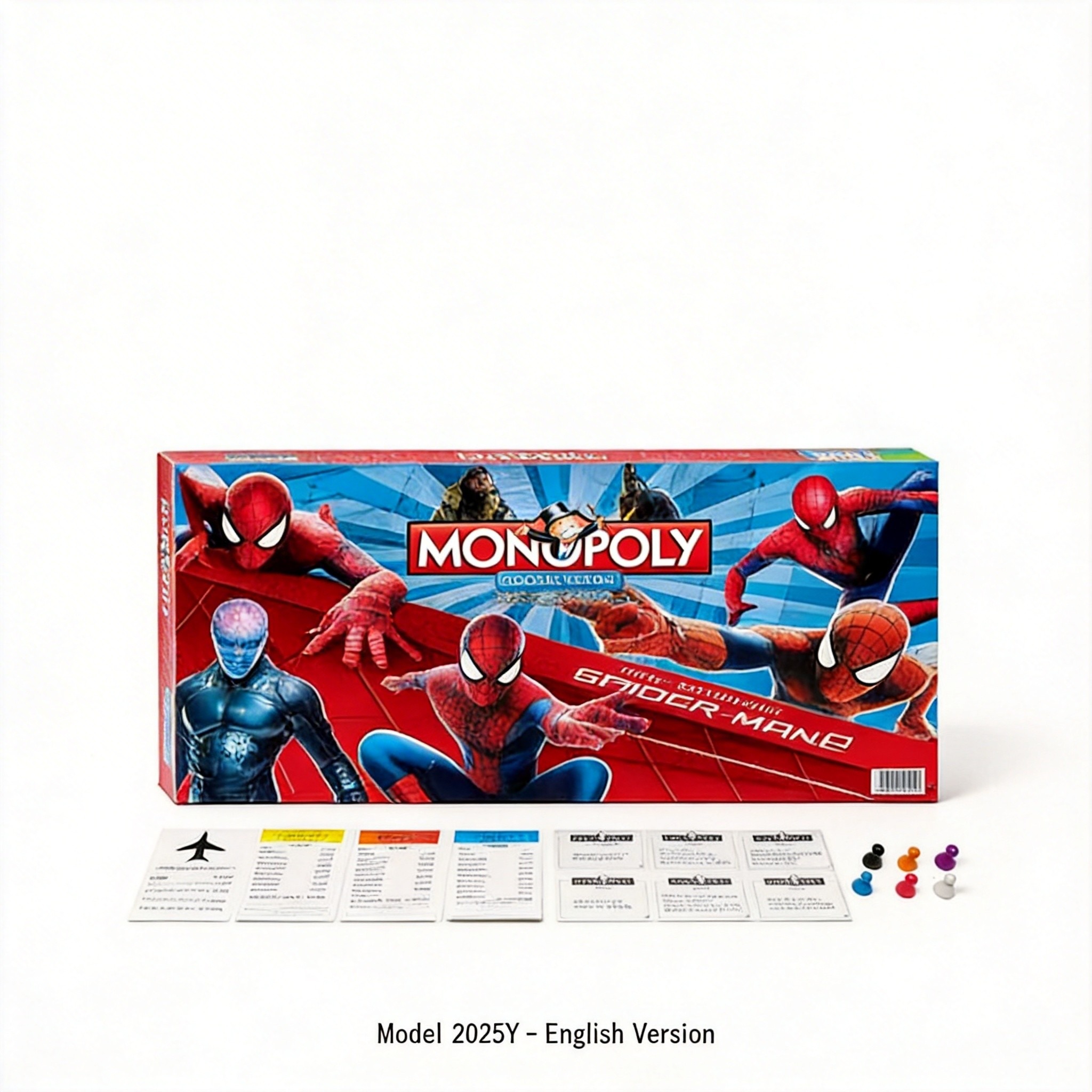 Hasbro Game Monopoly - Örümcek Adam Monopoly Masa Oyunu -