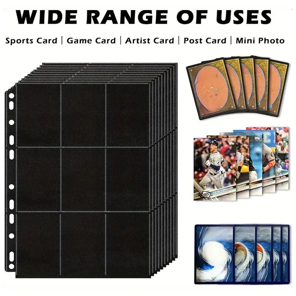 10'lu Paket Siyah 9 Cepli A4 O - Trading Card Binder incelemesi ve fiyatı